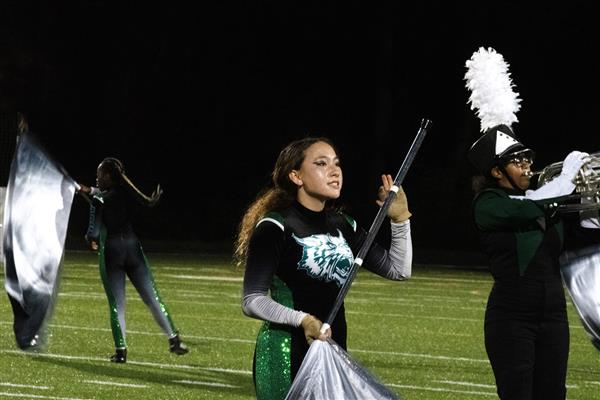 Arundel High School Marching Band Performing
